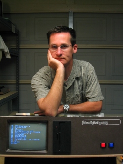 Nerd and his computer